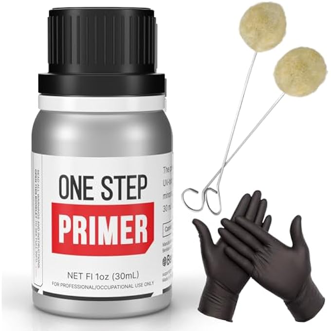 Berkland WINDSHIELD PRIMER - IDEAL FOR WINDSHIELD REPLACEMENT - PROMOTES ADHESION OF URETHAN ADHESIVE/SEALANTS - UV RESISTANT - FAST DRYING, NO ACTIVATOR - INCL. 2 DAUBERS AND GLOVES - BLACK - 30 ML / 1 FL OZ - Image 1